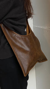 COGNAC CROSSBODY BAG